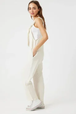 Knotted Twill Overalls