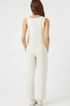 Knotted Twill Overalls