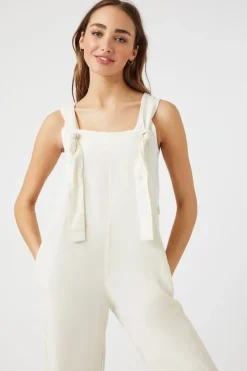 Knotted Twill Overalls