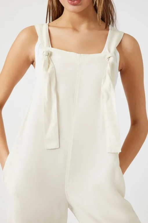 Knotted Twill Overalls