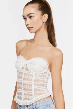 Lace Sweetheart Corset Top