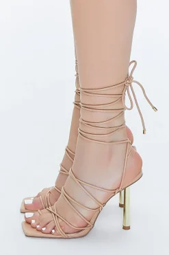 Lace-Up Stiletto Heels
