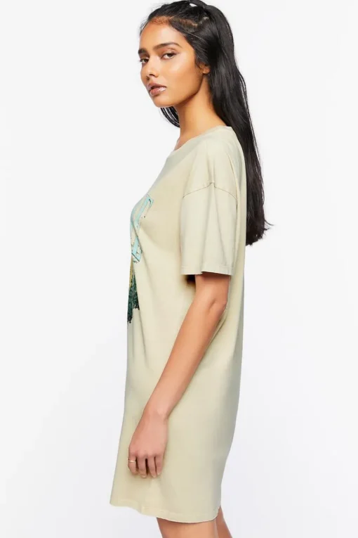 Lake Tahoe Graphic T-Shirt Dress