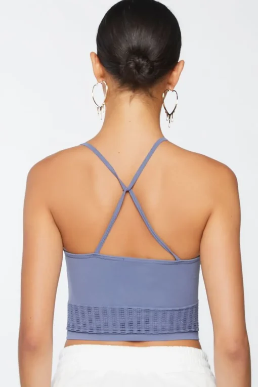 Laser-Cut Cropped Cami