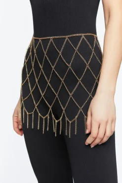 Lattice Body Chain Skirt