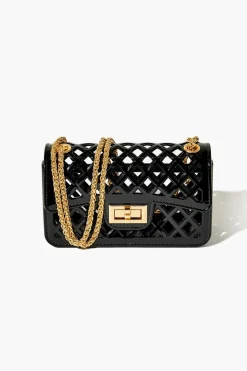 Lattice Crossbody Bag