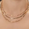 Layered Chunky Chain Necklace