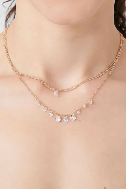 Layered Cz Necklace