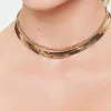 Layered Snake Chain Necklace