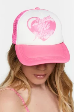 Leave Me Alone Graphic Trucker Hat