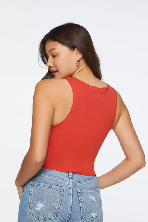 Legendary Graphic Cropped Tank Top