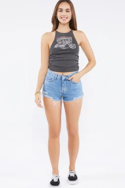 Legendary Graphic Ruched Cami