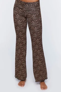 Leopard Print Pajama Pants