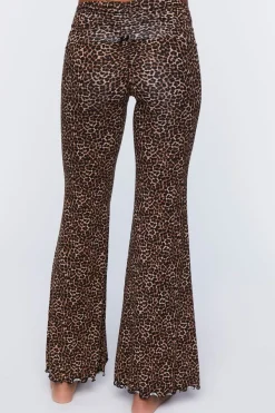 Leopard Print Pajama Pants