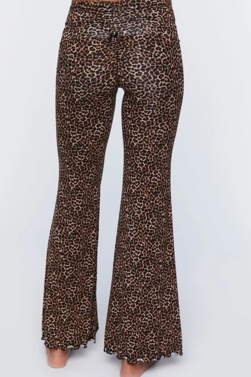 Leopard Print Pajama Pants