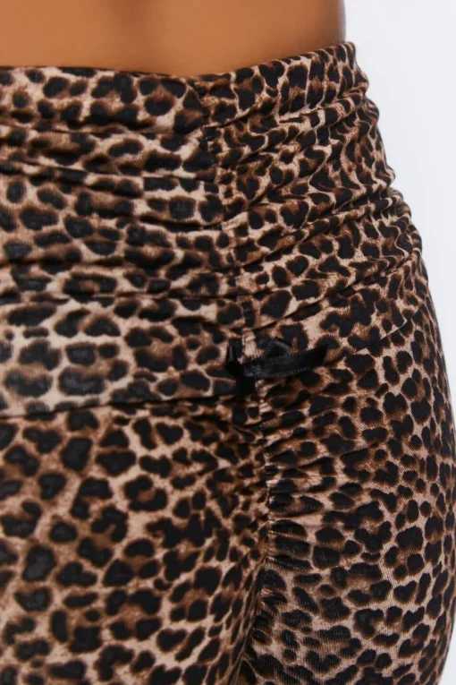 Leopard Print Pajama Pants