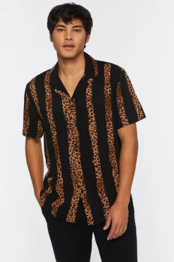 Leopard Striped Shirt