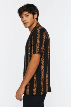 Leopard Striped Shirt