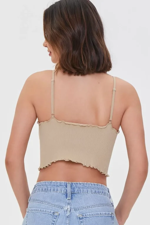 Lettuce-Edge Cropped Cami