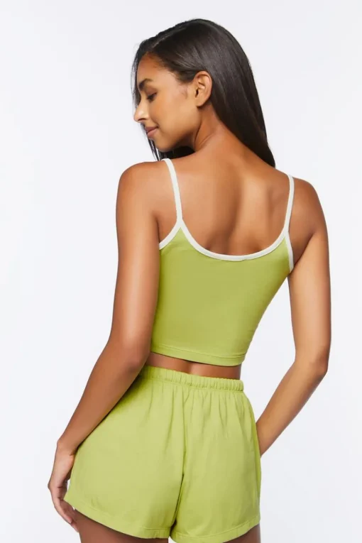 Lifes A Trip Cami & Shorts Pajama Set