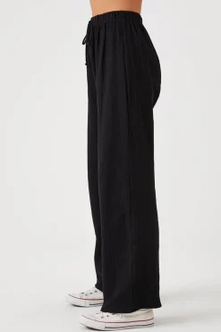 Linen High-Rise Pants