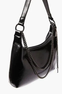 Lock & Key Baguette Shoulder Bag
