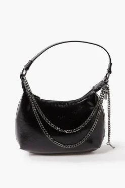 Lock & Key Baguette Shoulder Bag