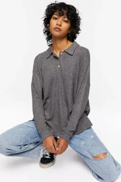 Long-Sleeve Polo Shirt