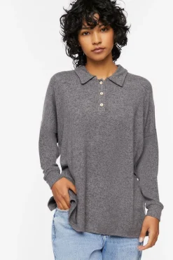 Long-Sleeve Polo Shirt