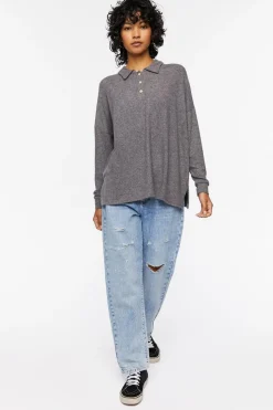 Long-Sleeve Polo Shirt