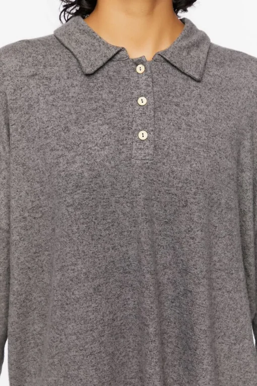 Long-Sleeve Polo Shirt