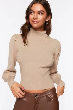 Long-Sleeve Turtleneck Sweater