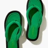 Low-Platform Thong Sandals