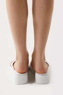 Low-Platform Thong Sandals