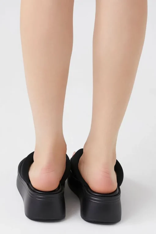 Low-Platform Thong Sandals
