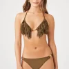 Low-Rise Dual Strap Bikini Bottoms