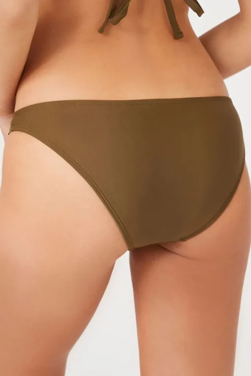 Low-Rise Dual Strap Bikini Bottoms