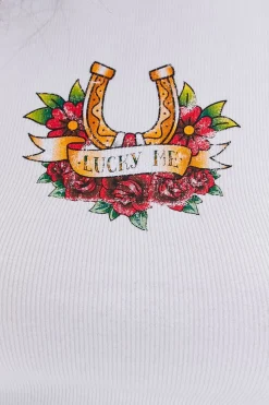 Lucky Me Graphic Tank Top