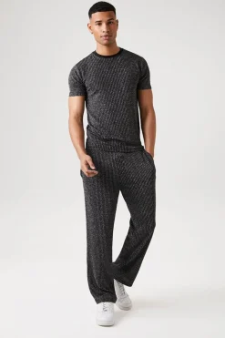 Lurex Ribbed Trousers