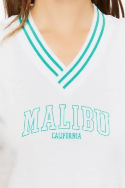 Malibu Graphic Crop Top