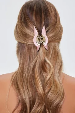 Marbled Acrylic Claw Clip