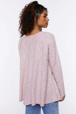 Marled Knit Tunic
