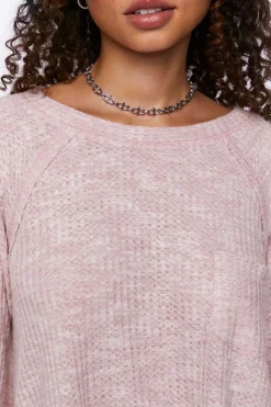Marled Knit Tunic
