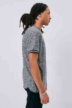 Marled Ringer Tee