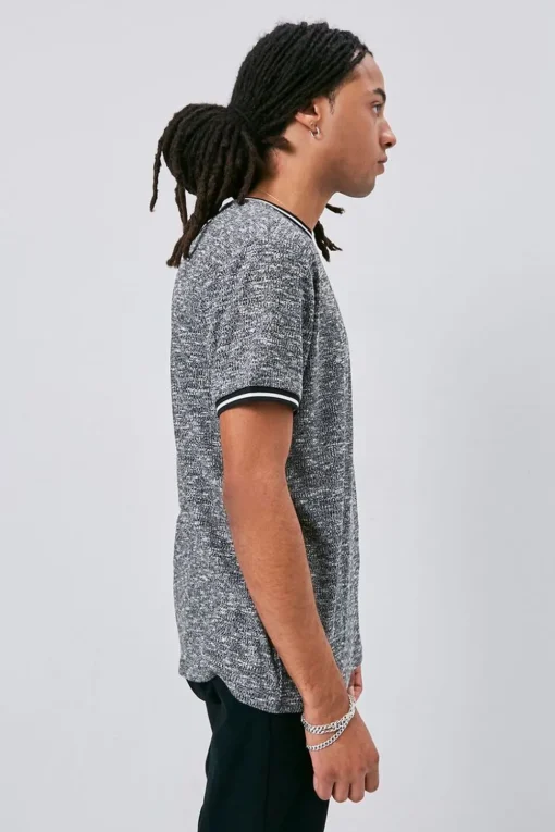 Marled Ringer Tee