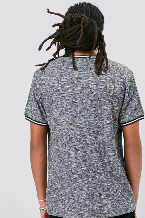 Marled Ringer Tee