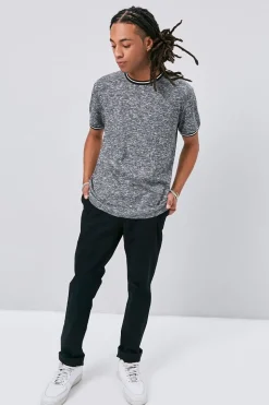 Marled Ringer Tee