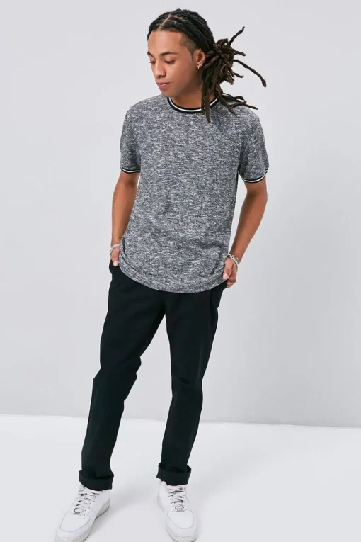 Marled Ringer Tee