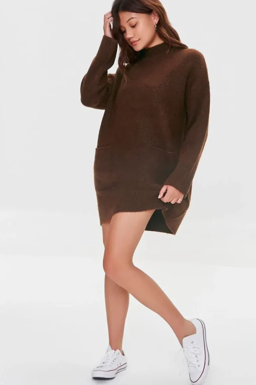 Marled Sweater Dress