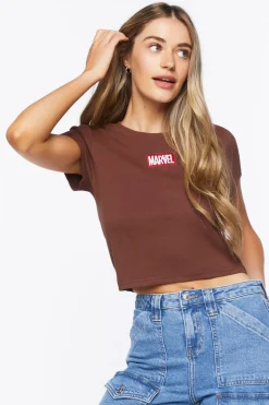 Marvel Embroidered Graphic Tee